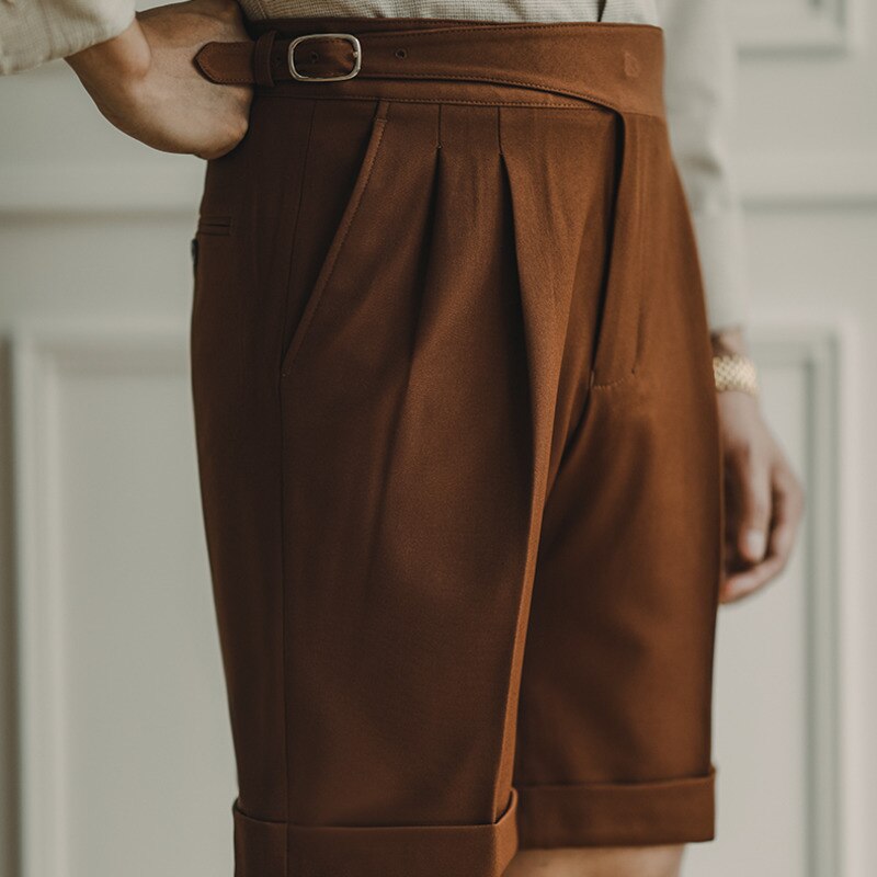 Classy Nude Color Short Shorts