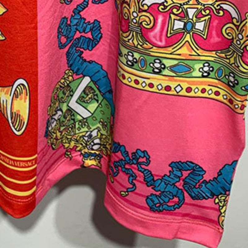 Colorful Kingdom Printed Casual Men T-Shirt