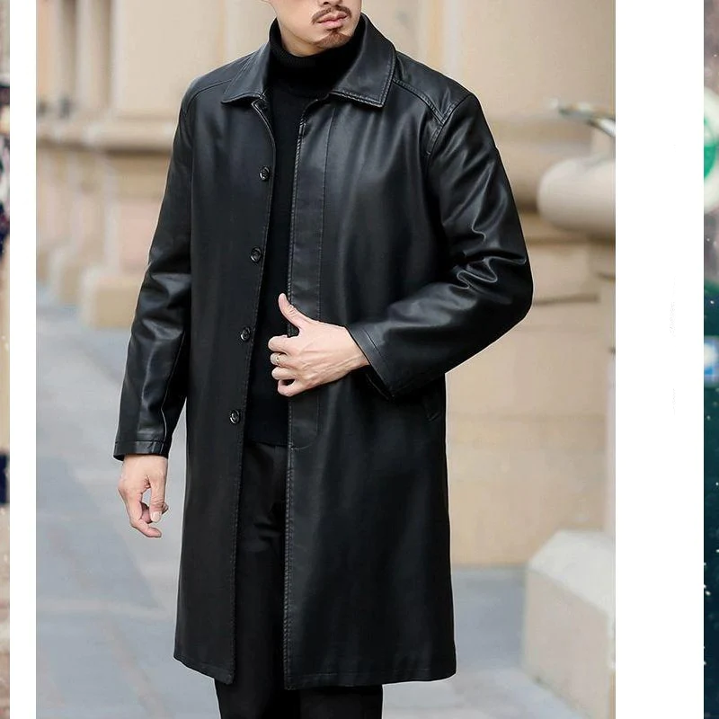 Raven Shine Button Soft Coat