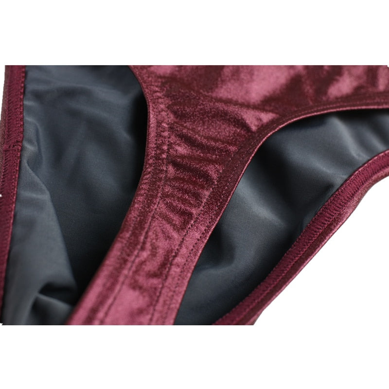 Solid Thong Style Man Briefs