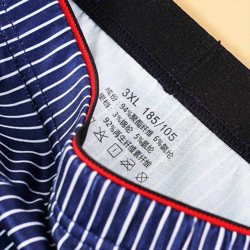 4 Pcs Sexy Stripe Boxer