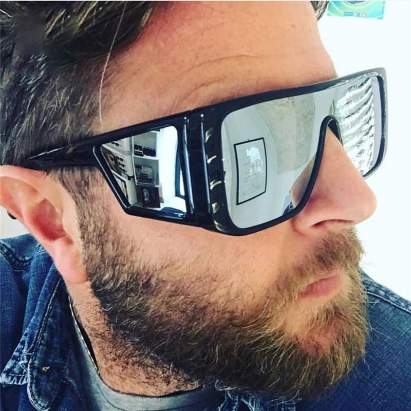 Oversized Full Cover Ski Style Colorful Glass