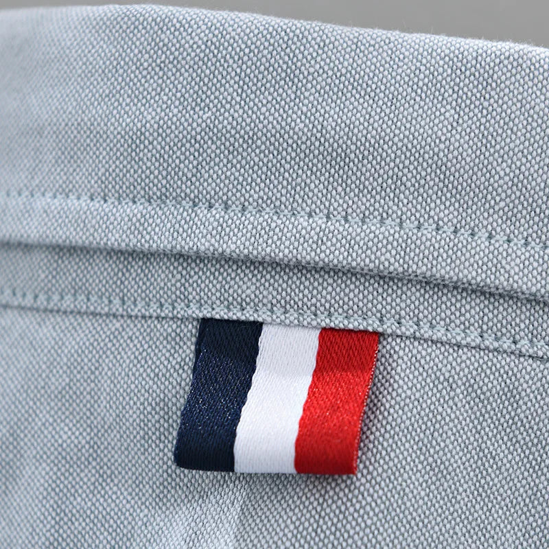 Cotton Oxford Striped Shirt