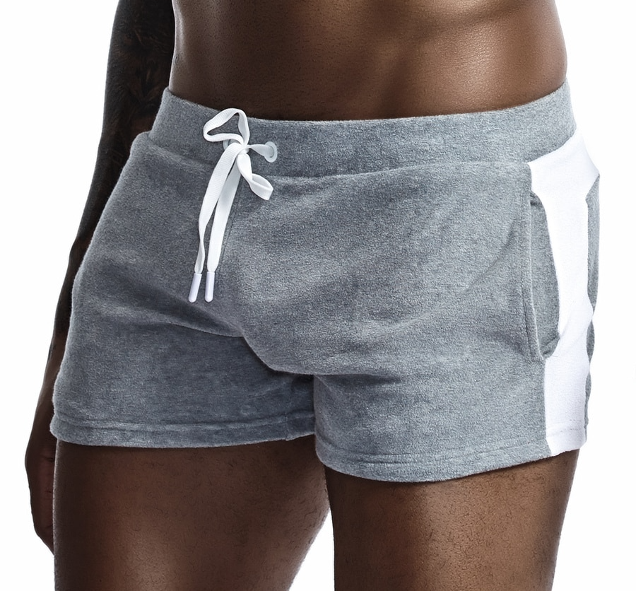 Solid Side Lined Style Sporty Shorts