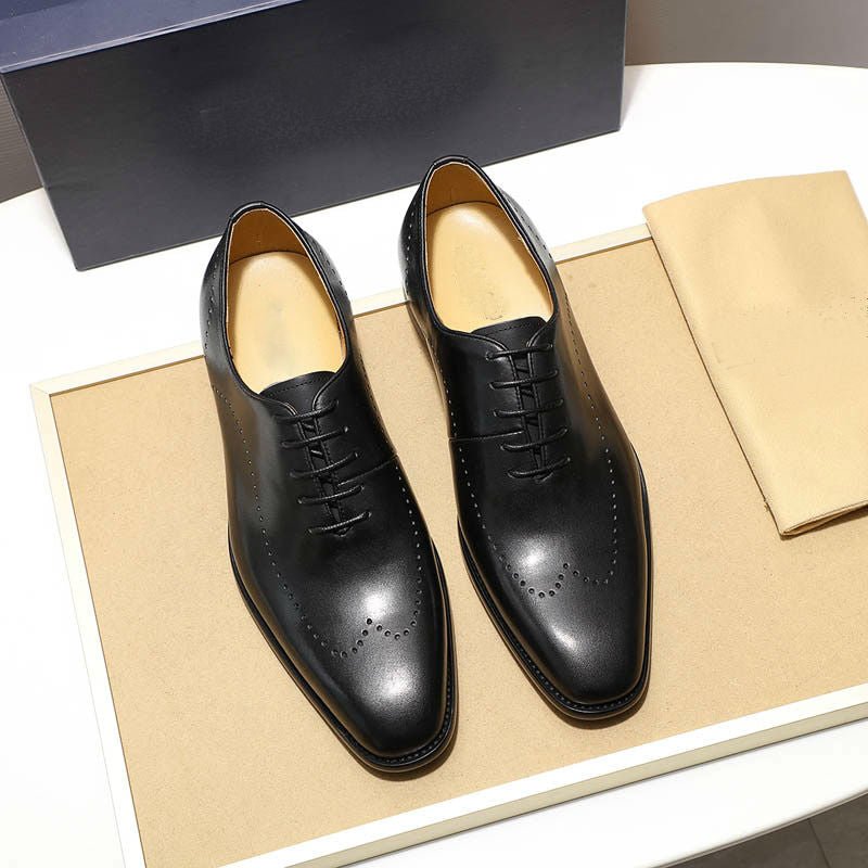 Simple Elegant Oxford Wingtip Men Formal Shoes
