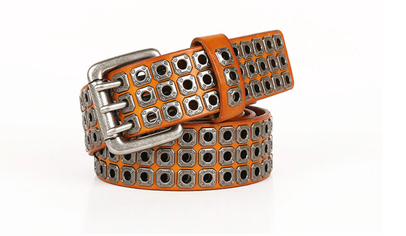 Punk Rivet Men Rock Style Belt - FanFreakz