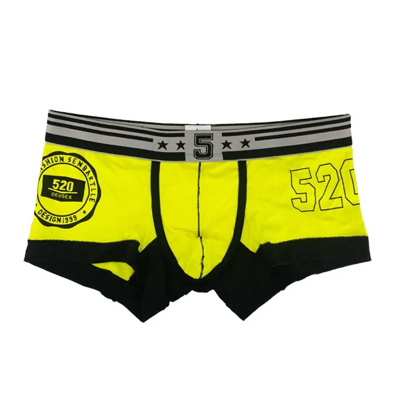 Printed Pattern 5Pcs Boxer Set