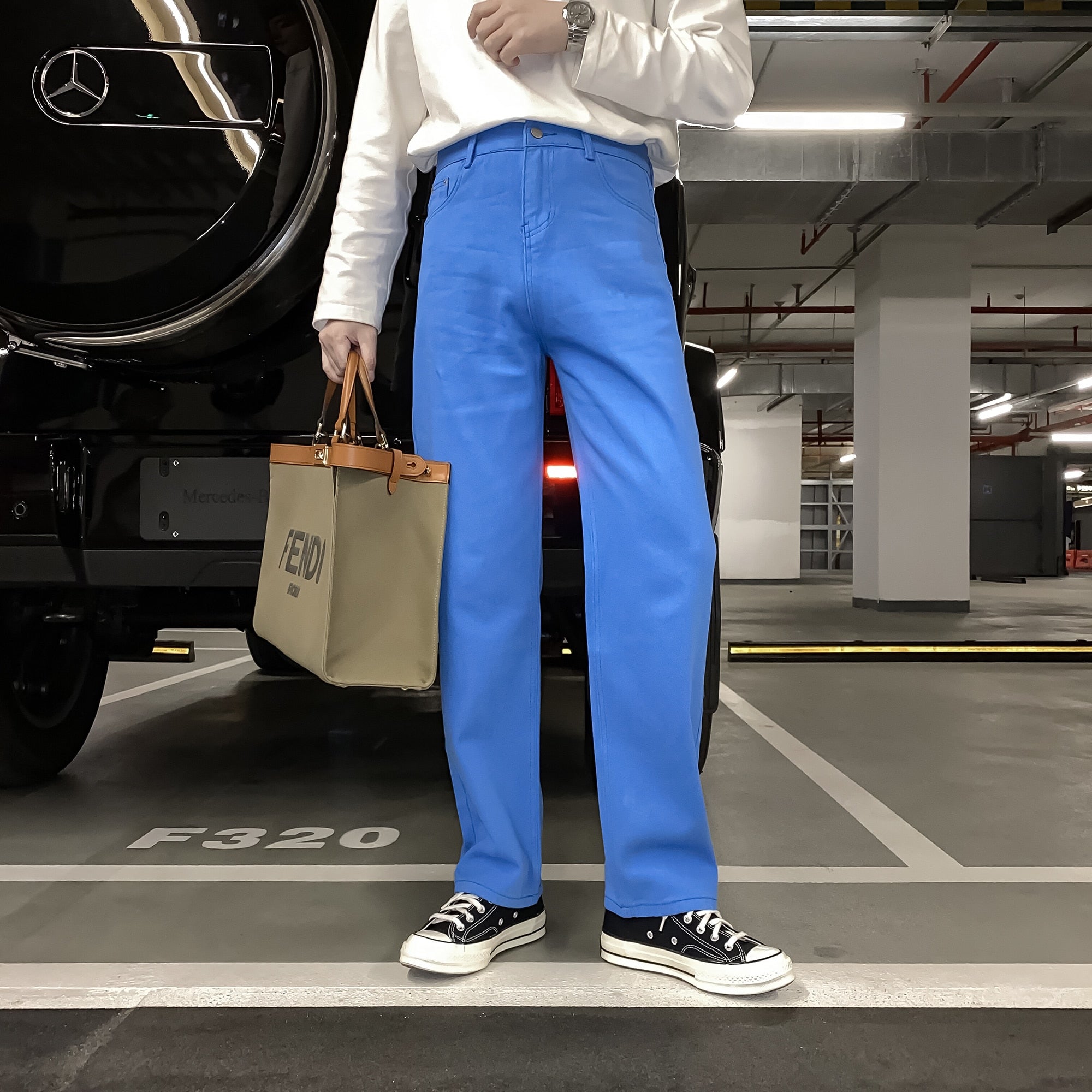 Jeans Trendy Hombre Loose Street Jeans