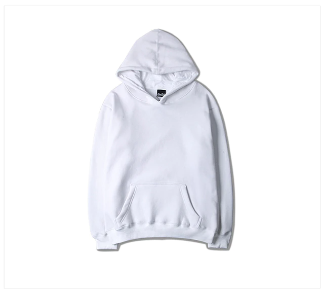 Pop-Farbe Solid Thick Hoodie