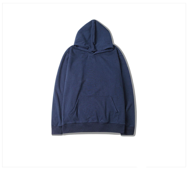 Pop-Farbe Solid Thick Hoodie