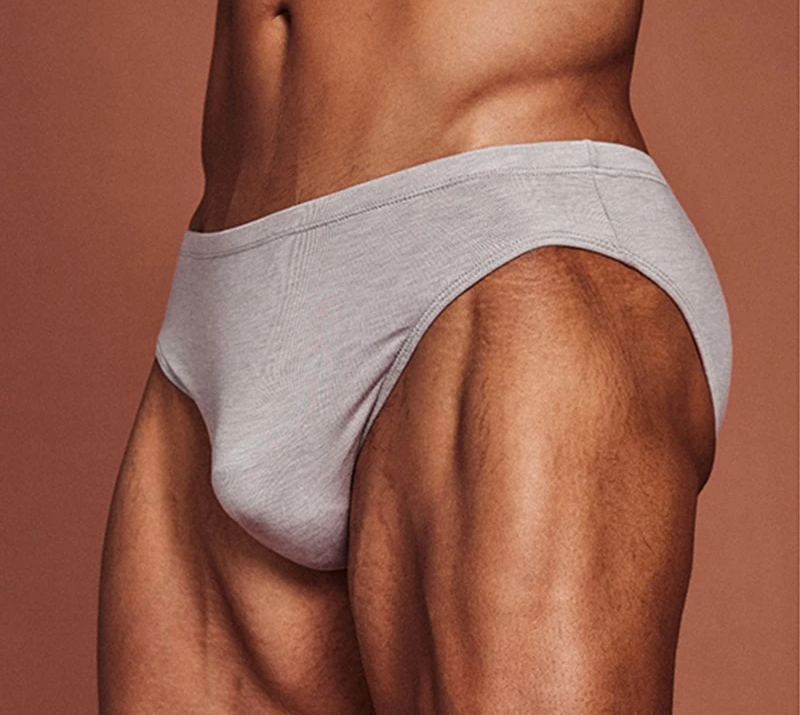Comfortable Solid Seamless Man Brief