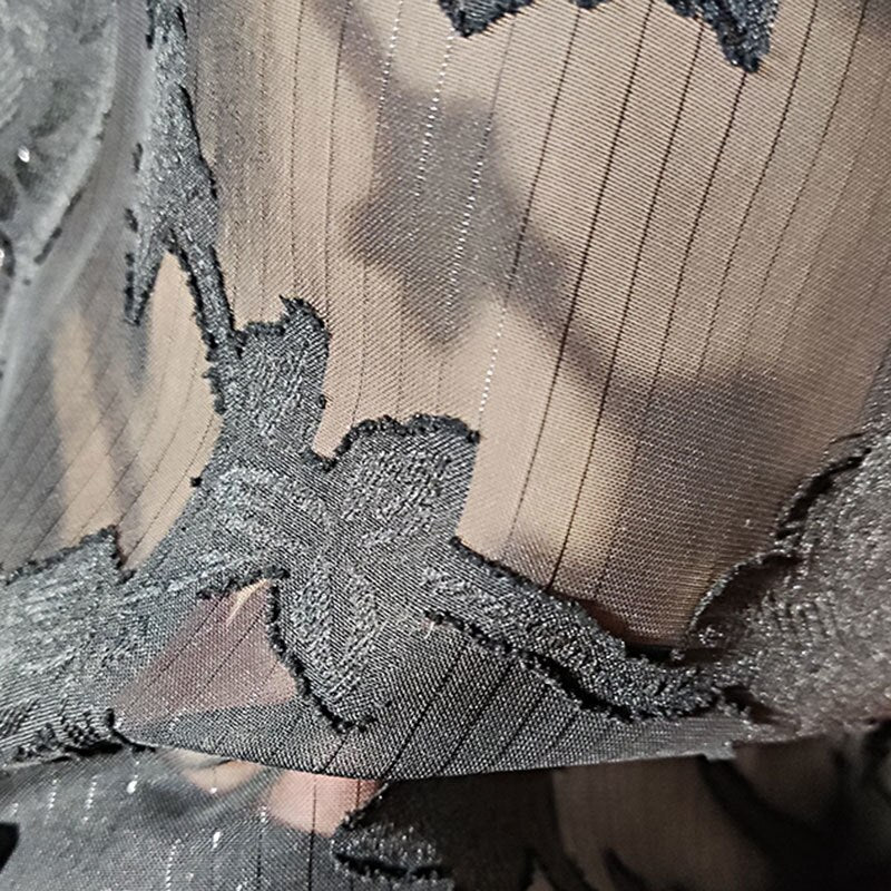 Abstract Art Flowers Transparent Shirt