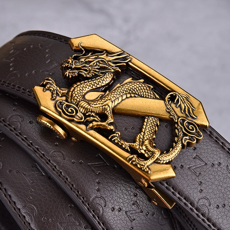 Letter Z Wrapped in Dragon Buckle Style Belt