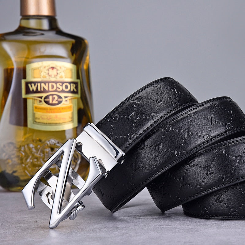 Letter Z Wrapped in Dragon Buckle Style Belt