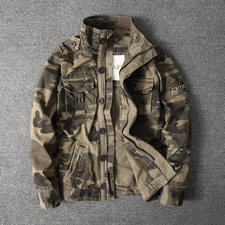 Camouflage Sportswear Thick Jacket
