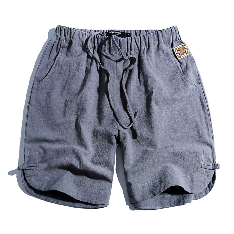 Linen Breathable Loose Fit Casual Short