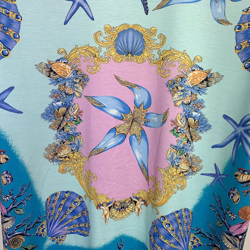 Ocean Universe Printed Men T-Shirt