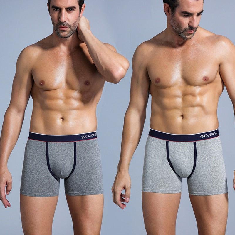 Solid Star U-Lined Boxer Underwear