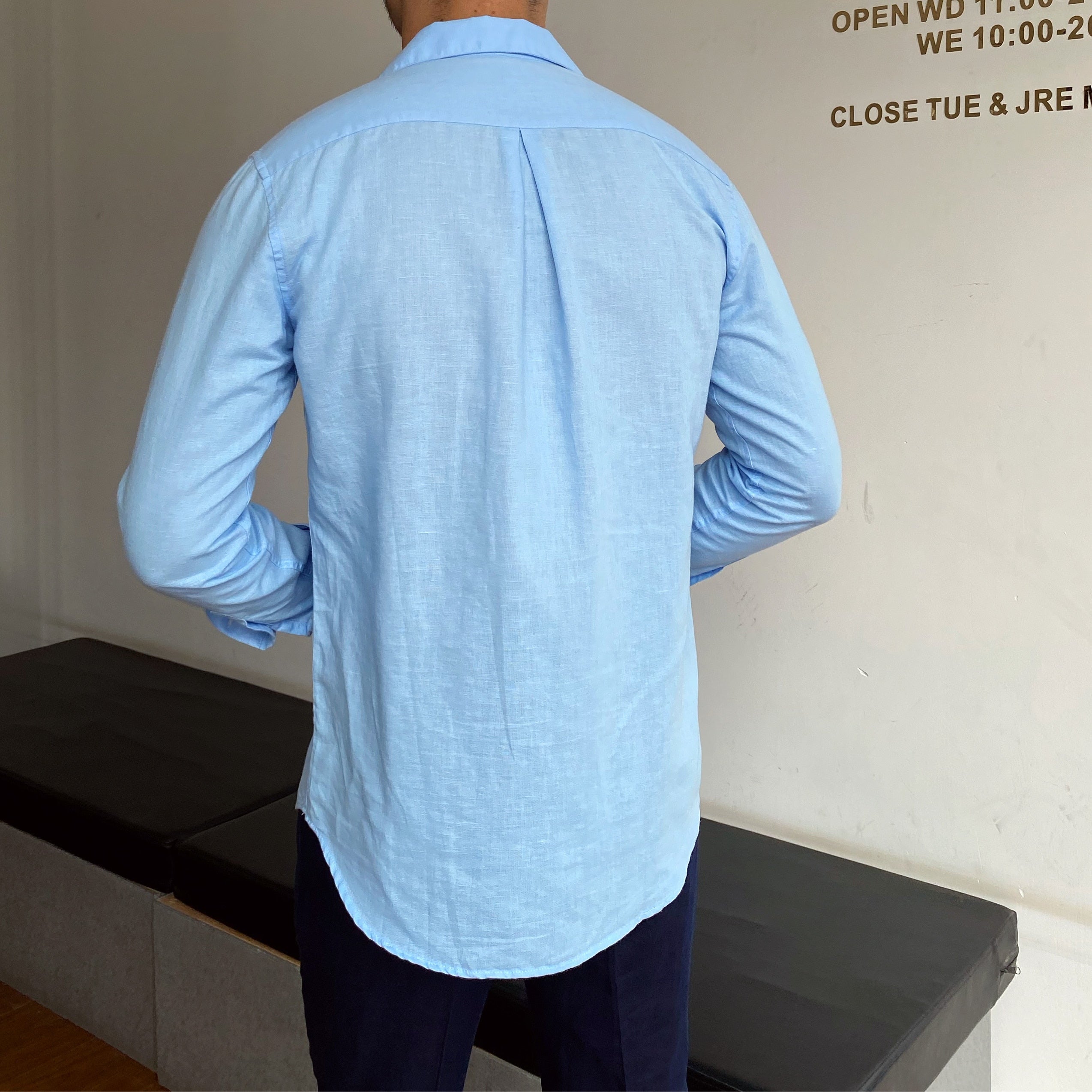 Plain Color Business British Style Shirt