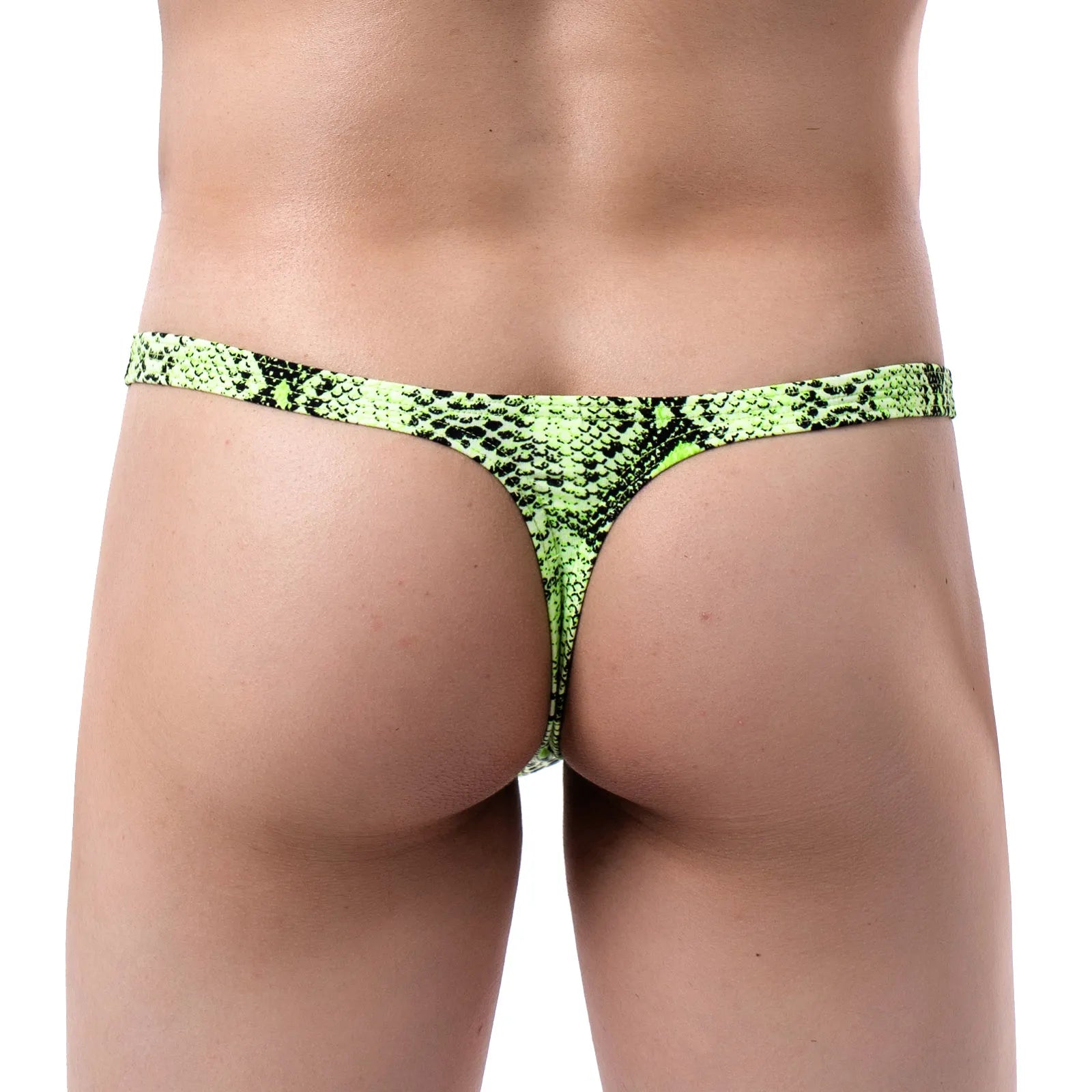 Animal Print Pattern Low-Rise G-String