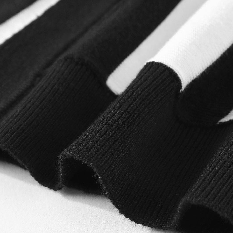 Casual Knitted Short Sleeve Polo Shirt