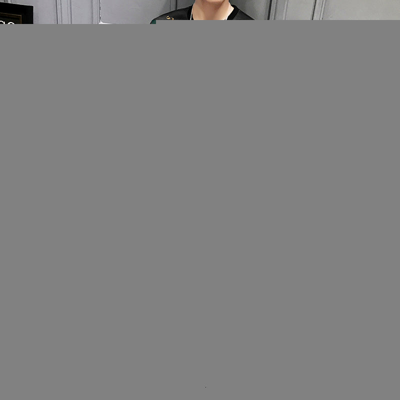 Casual Chinese Style Print Men Sweatshirt and Pants