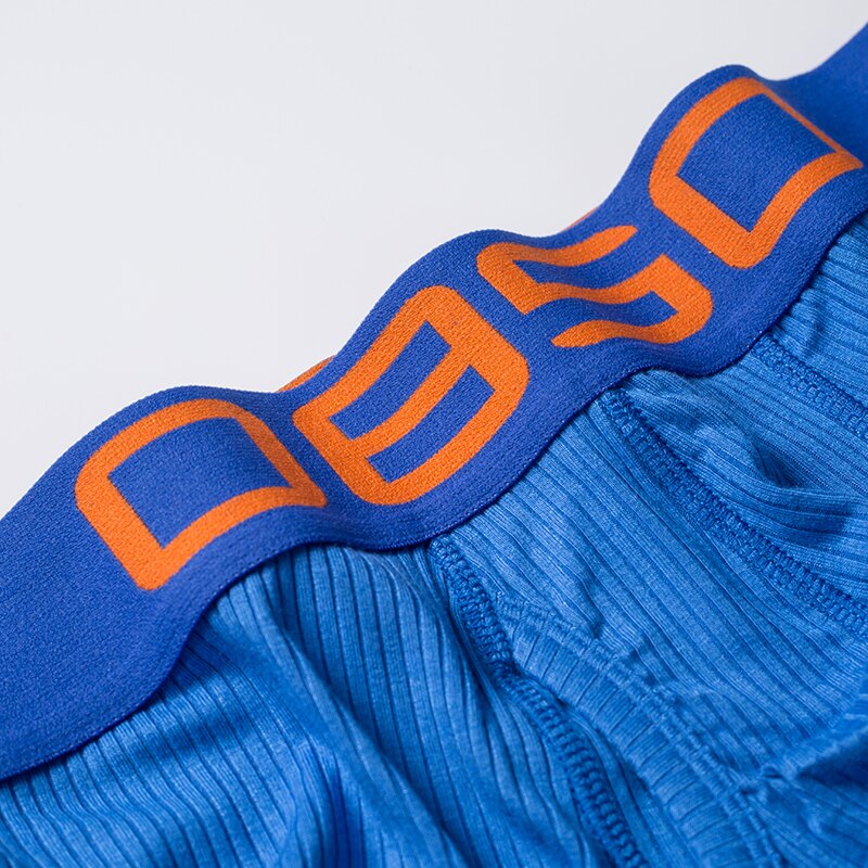 Cotton Striped Letter Printed Boxer