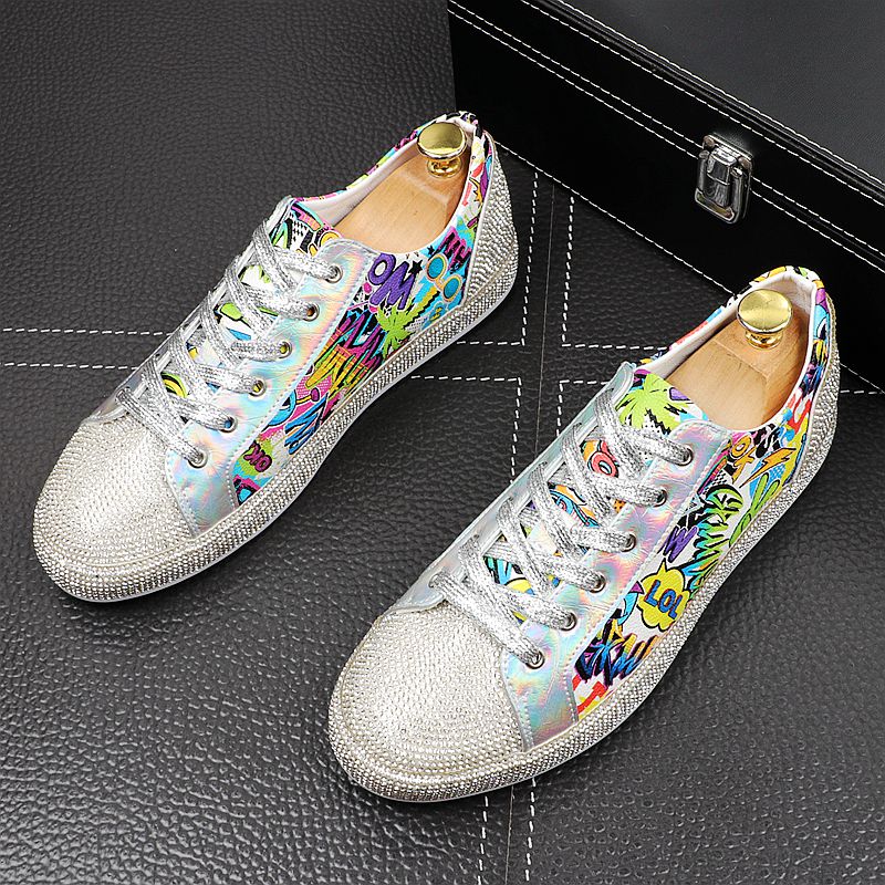 Casual Funky Multi-Color Street Style LOL Sneakers