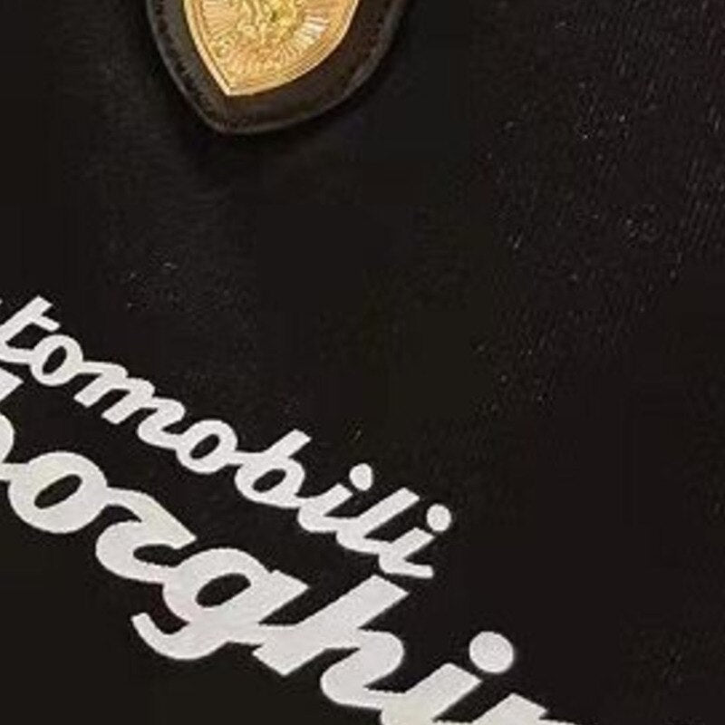 Horse Badge Patch Zipper Polo Shirt