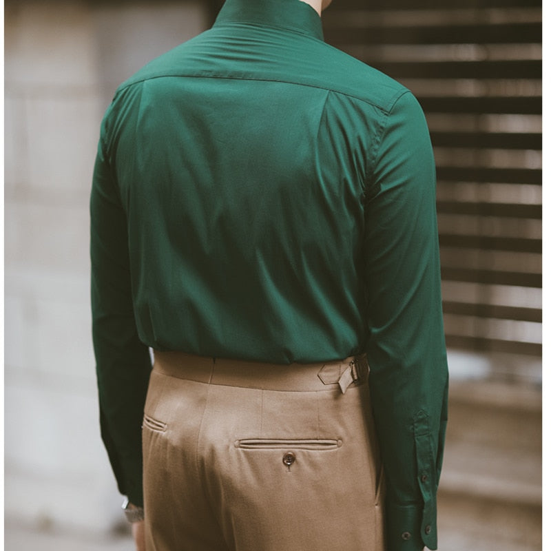 Sacramento British Solid Fall Shirt