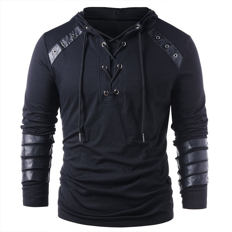 Fashion Full Sleeve Drawstring Hoodies