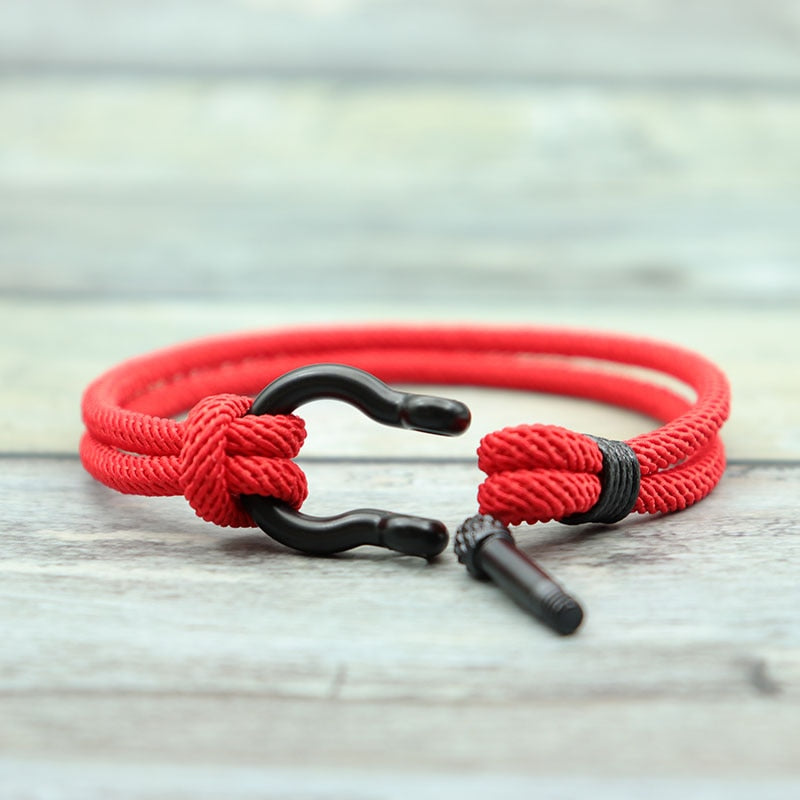 Milan Rope Horseshoe Buckle Bracelet