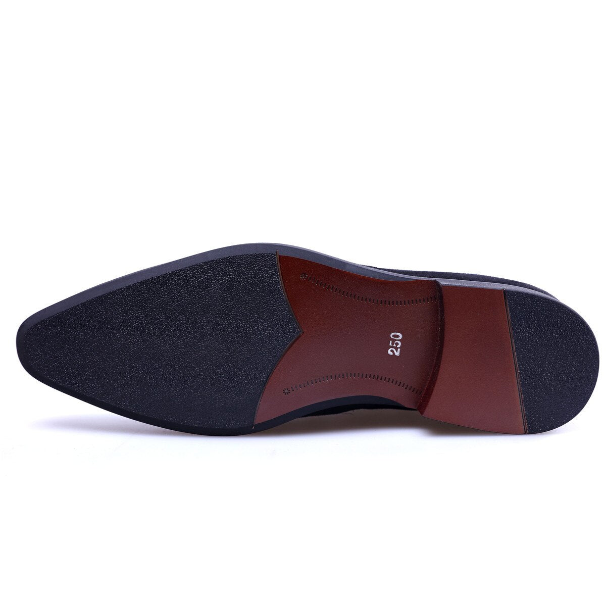 Black Textured Solid Casual Style Men Leather Boots