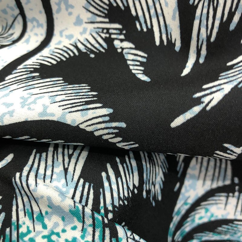 Blue Sky Coconut Tree Pattern Shirt