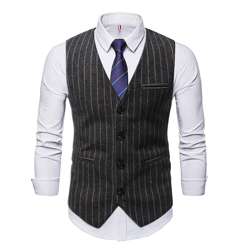 Patchwork 2 Sides Color Vest
