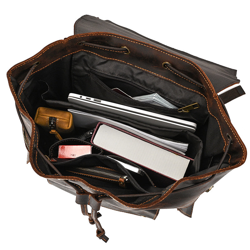 Royal Brown Vintage Backpack