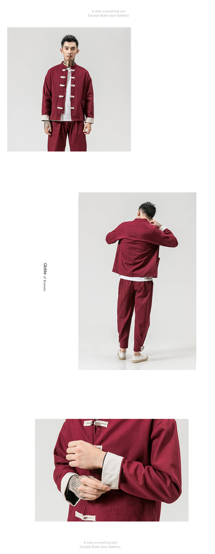 Chinese Traditional Style Solid Outer