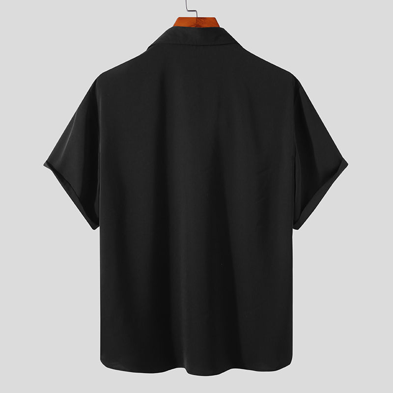 Casual Double Buttoned Pocketed Shirt