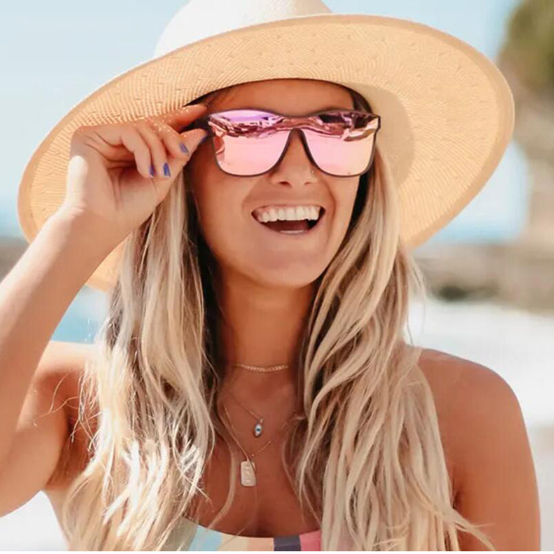 Reflective Unisex Retro Polarized TAC Lenses Sunglasses