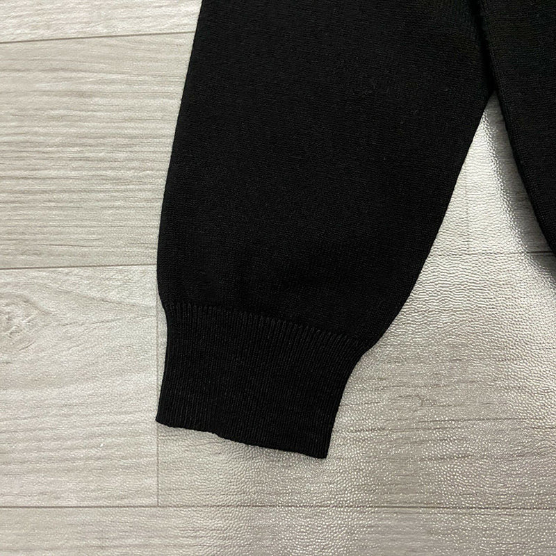 Two Half-Skull Rhinestone Decorated Sweatshirt