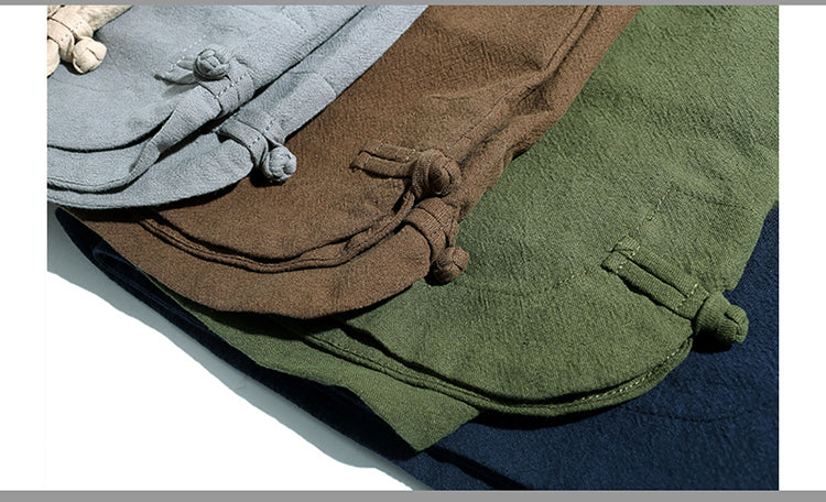 Linen Breathable Loose Fit Casual Short