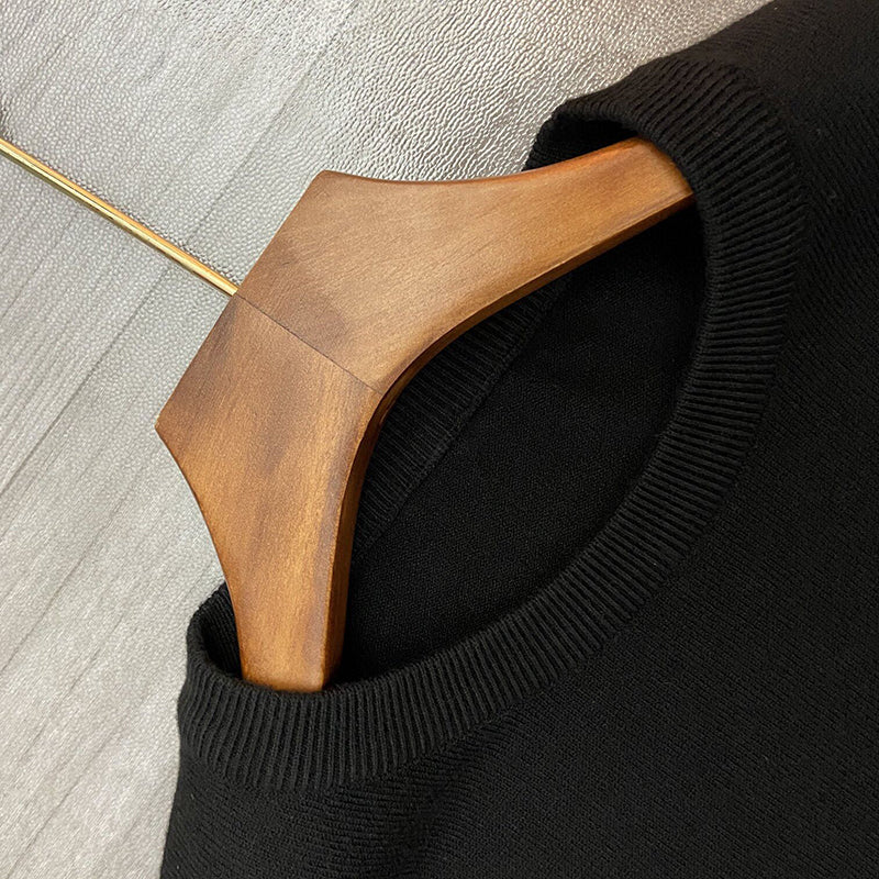 Two Half-Skull Rhinestone Decorated Sweatshirt