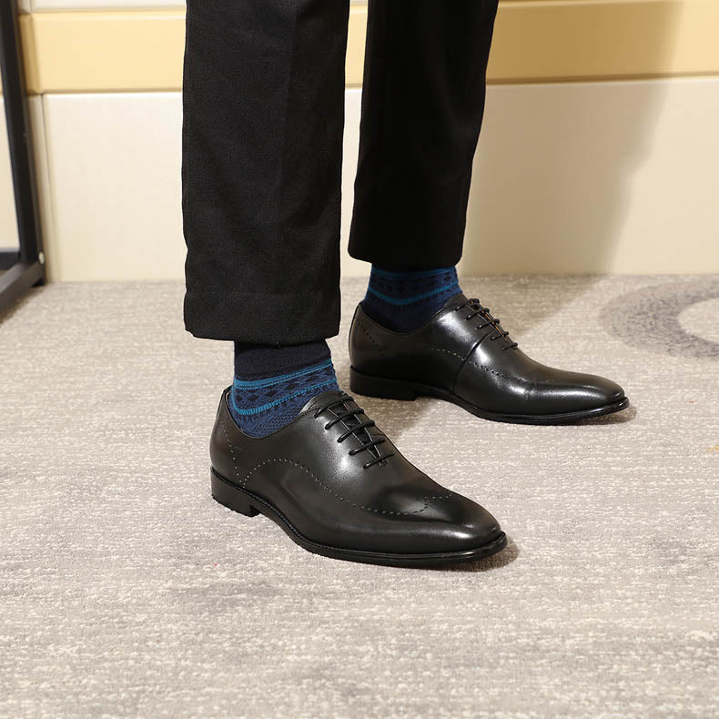 Simple Elegant Oxford Wingtip Men Formal Shoes