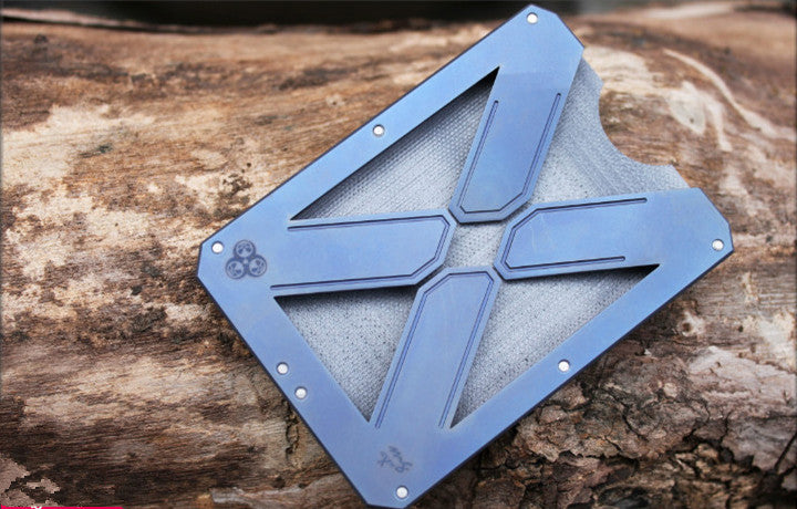 Storm Pure Titanium Alloy Clip Multifunction Men Wallet Multifunction Card Holder Man Gift