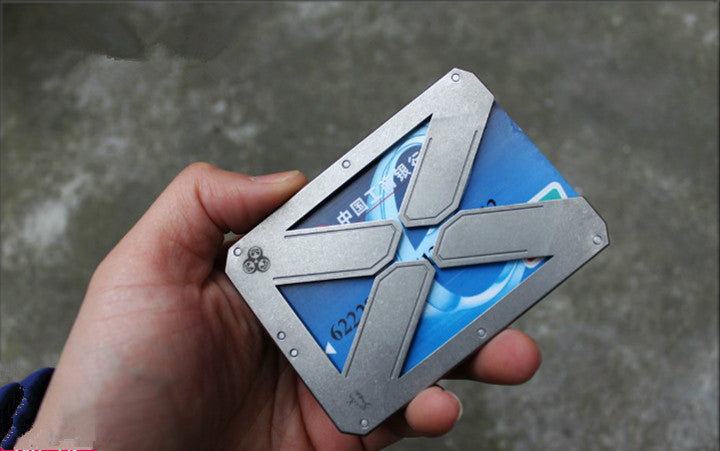 Storm Pure Titanium Alloy Clip Multifunction Men Wallet Multifunction Card Holder Man Gift
