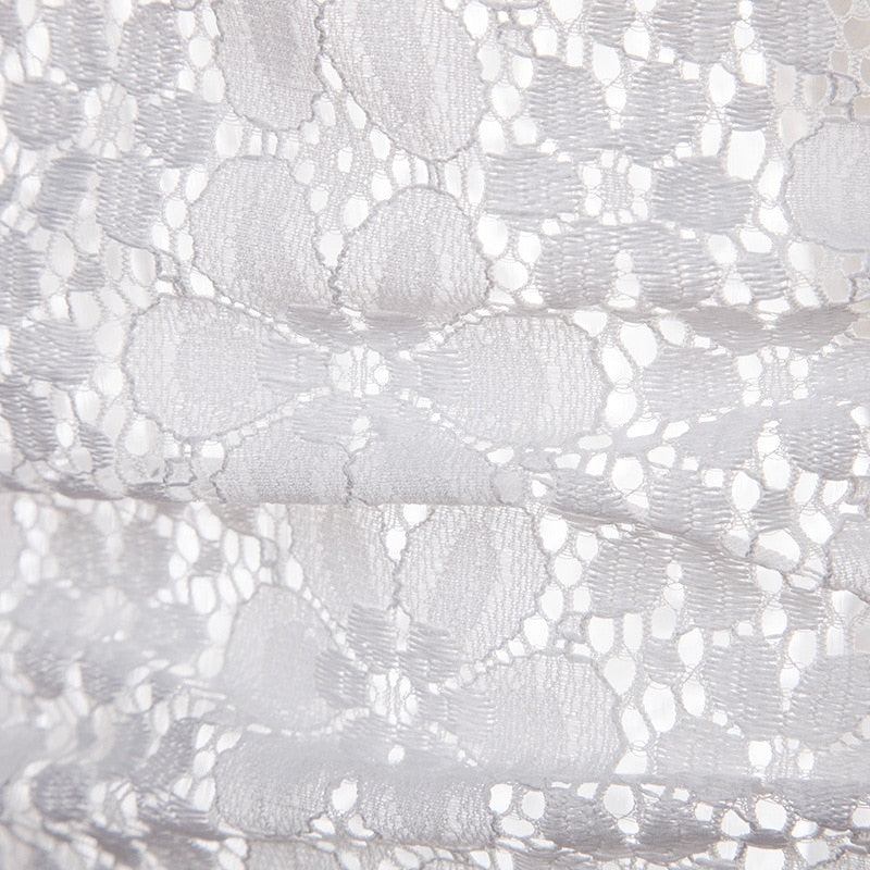 Luxury Floral Embroidery Lace See through Men Shirt