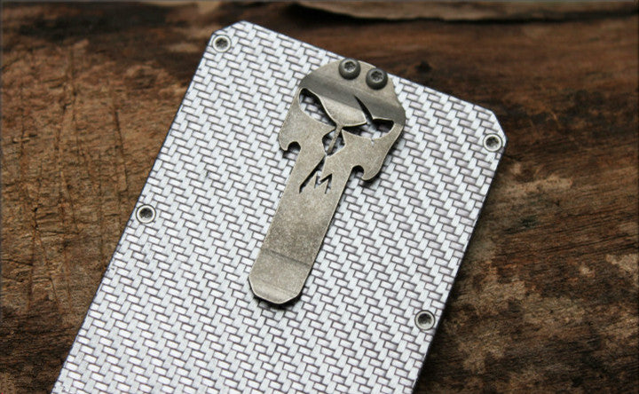 Storm Pure Titanium Alloy Clip Multifunction Men Wallet Multifunction Card Holder Man Gift