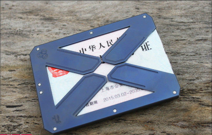 Storm Pure Titanium Alloy Clip Multifunction Men Wallet Multifunction Card Holder Man Gift