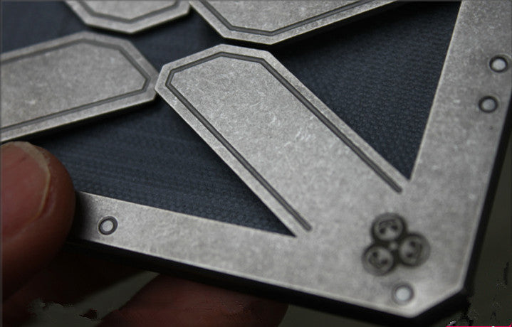 Storm Pure Titanium Alloy Clip Multifunction Men Wallet Multifunction Card Holder Man Gift