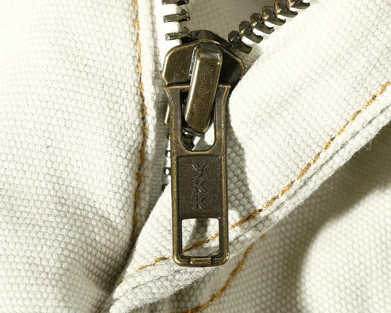 Multi-Pocket Solid Cotton Mid-Waist Short